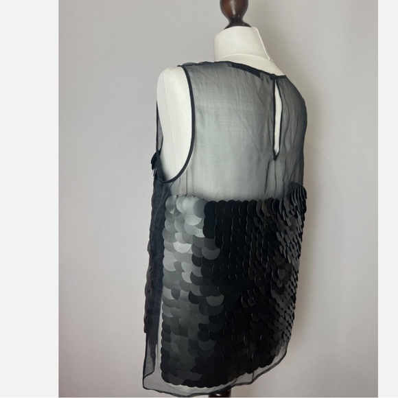 STELLA MCCARTNEY GORGEOUS SEQUIN PARTY TOP - Picture 5 of 17